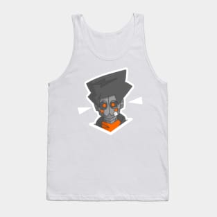 Cyborg robot Tank Top